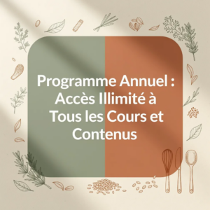 Programme Masterclass 6 Mois: Excellence Culinaire